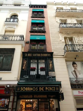 narrowest building of Madrid