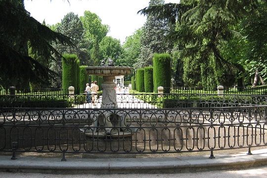 El parque del Capricho fuente