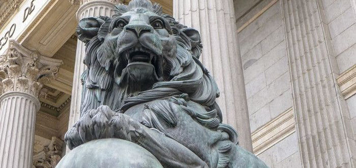 historia leones congreso de los diputados