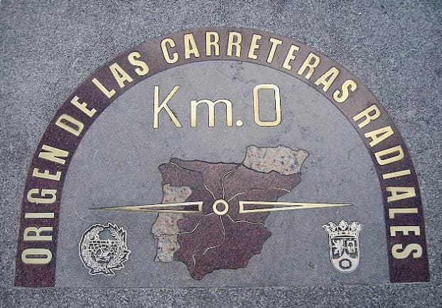kilómetro cero Puerta del Sol