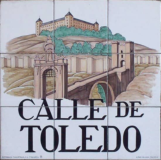 Calle de Toledo - Azulejo