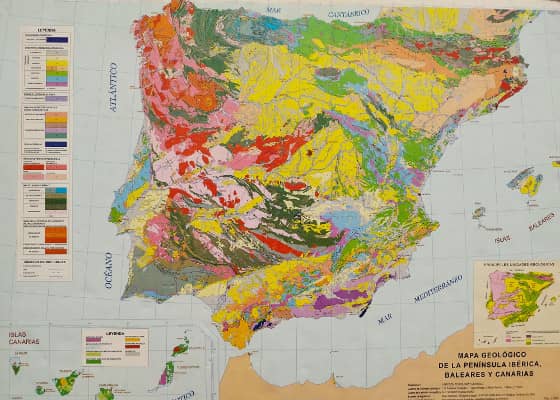 Geomining Museum of Madrid - Map