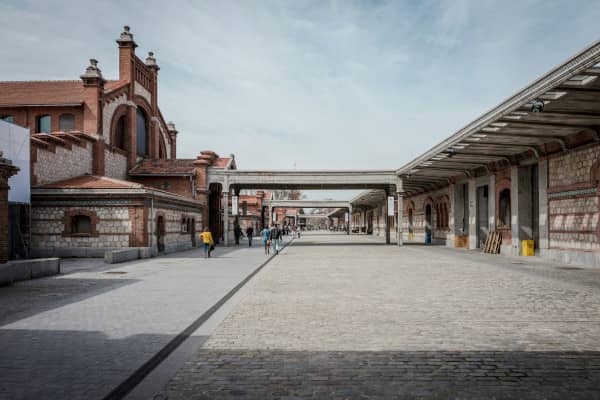 Matadero Madrid from inside