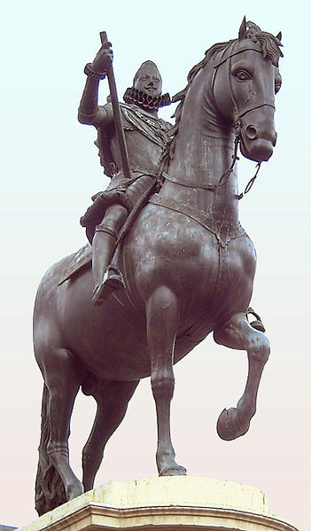 Monument à Philippe III Cimetière de moineaux